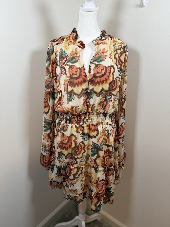 Autres Filles Dresses & Skirts - Autres Filles Women’s Dress Women’s Size XL Floral Ruffle Boho Cottagecore